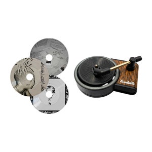 Auto luchtverfrisser in een ontwerp van spinning vintage platenspeler stijlvolle manier om uw auto te laten ruiken mooi en fris cadeau-idee