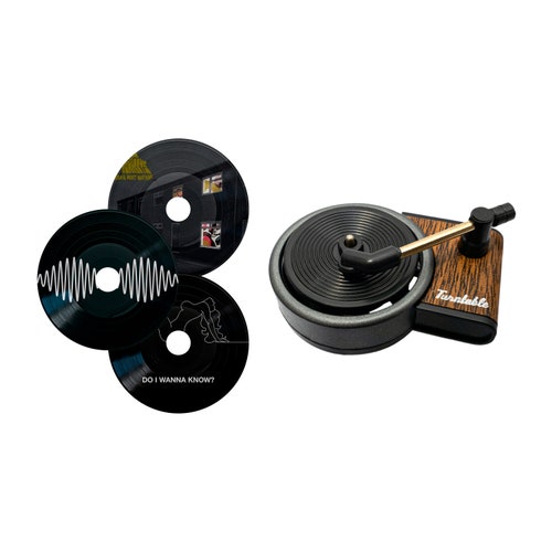 Car Air Freshener in a Design of Spinning Vintage Record Etsy