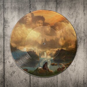Lil Baby - Póster de rap único de It's Only Me, la impresión se realiza directamente en un disco de vinilo vintage real