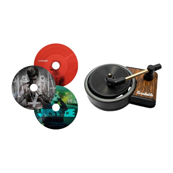 Car Air Freshener in a Design of Spinning Vintage Record Player Etsy