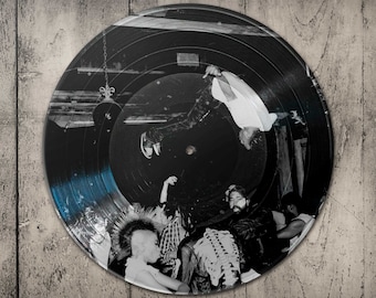 Playboi Carti - Die Lit Unique rap Poster, Print is made directly on real Vintage Vinyl Record