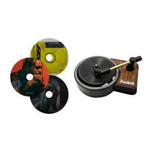 Auto luchtverfrisser in een ontwerp van spinning vintage platenspeler stijlvolle manier om uw auto te laten ruiken mooi en fris cadeau-idee