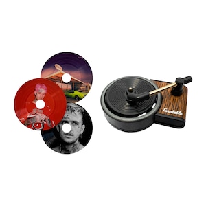 Car Air Freshener in a Design of Spinning Vintage Record Player Stylish way to keep Your Car smelling Nice and Fresh Gift Idea