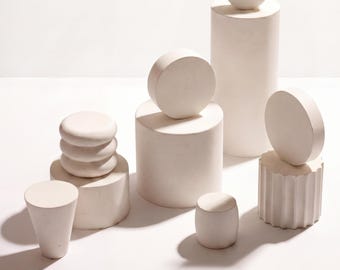 Product Photography Props Set, Geometric Styling Blocks for Flat Lay, Still Life, Brand Photography