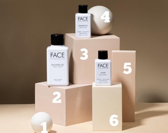 Photography Styling Blocks, 6 Handmade Geometric Props for Product Photos