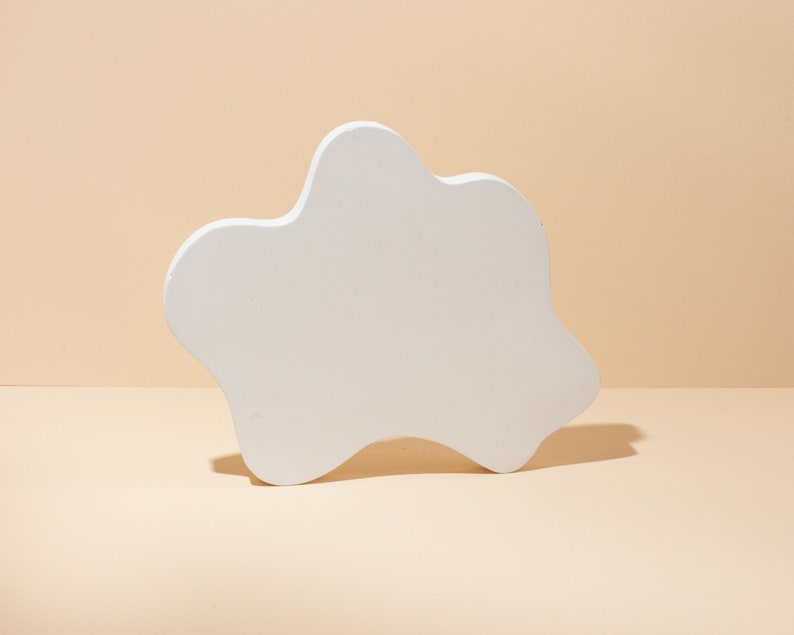 nuage, plateau nuage, décor nuage, accessoires, décoration photo, accessoires photo, plateau en béton, plateau de plâtre, décor blanc, décor minimaliste, nouveau produit 11