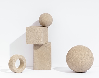 Set of props, Product Photos, Photo Props, Podiums With Wexture, Textured concrete