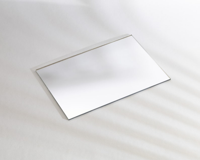 mirror props, props for product photography, mirror acrylic, acrylic, studio props, photography tools, photography decor, mirror, betonvton rectangle 20 x 14 cm