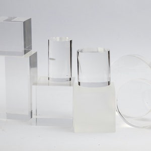 Acrylic Blocks For Commercial Photography, Product Photo Prop, Photography Cube, Geometry Photography, Product Display, Photo Prop, Flatlay