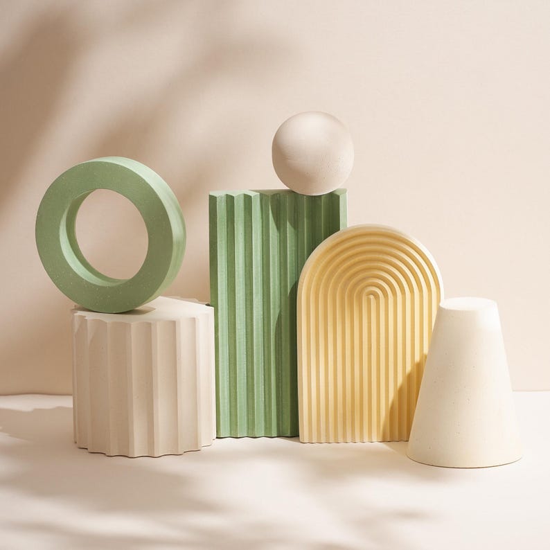 Product Photography Podium Set: Demonstration Product Display Risers image 1