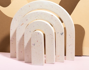 Concrete Arch Set - Product Photography Props, Jewelry Display