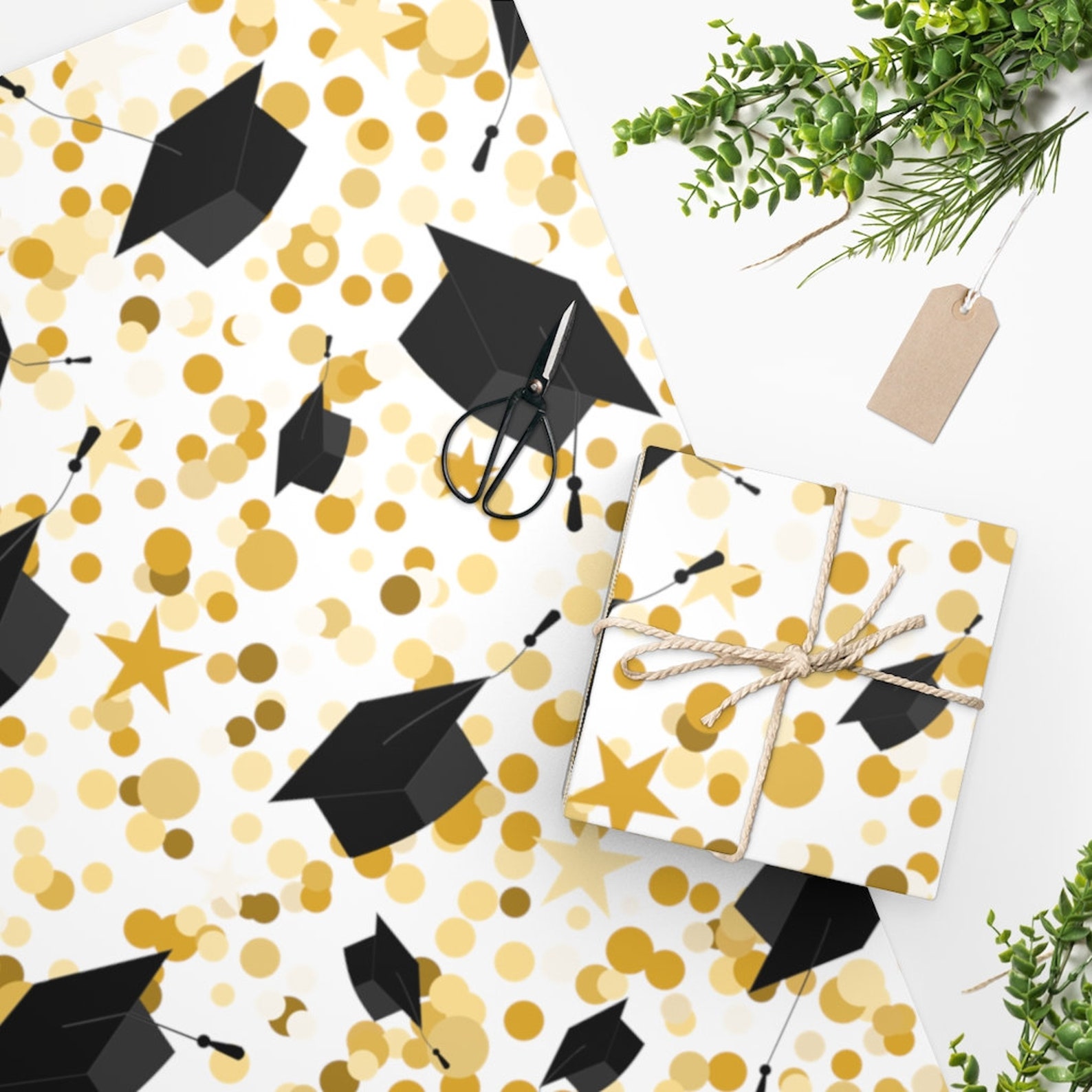 Graduation Wrapping Paper Graduation Gift Wrap Custom Wrapping Paper Etsy