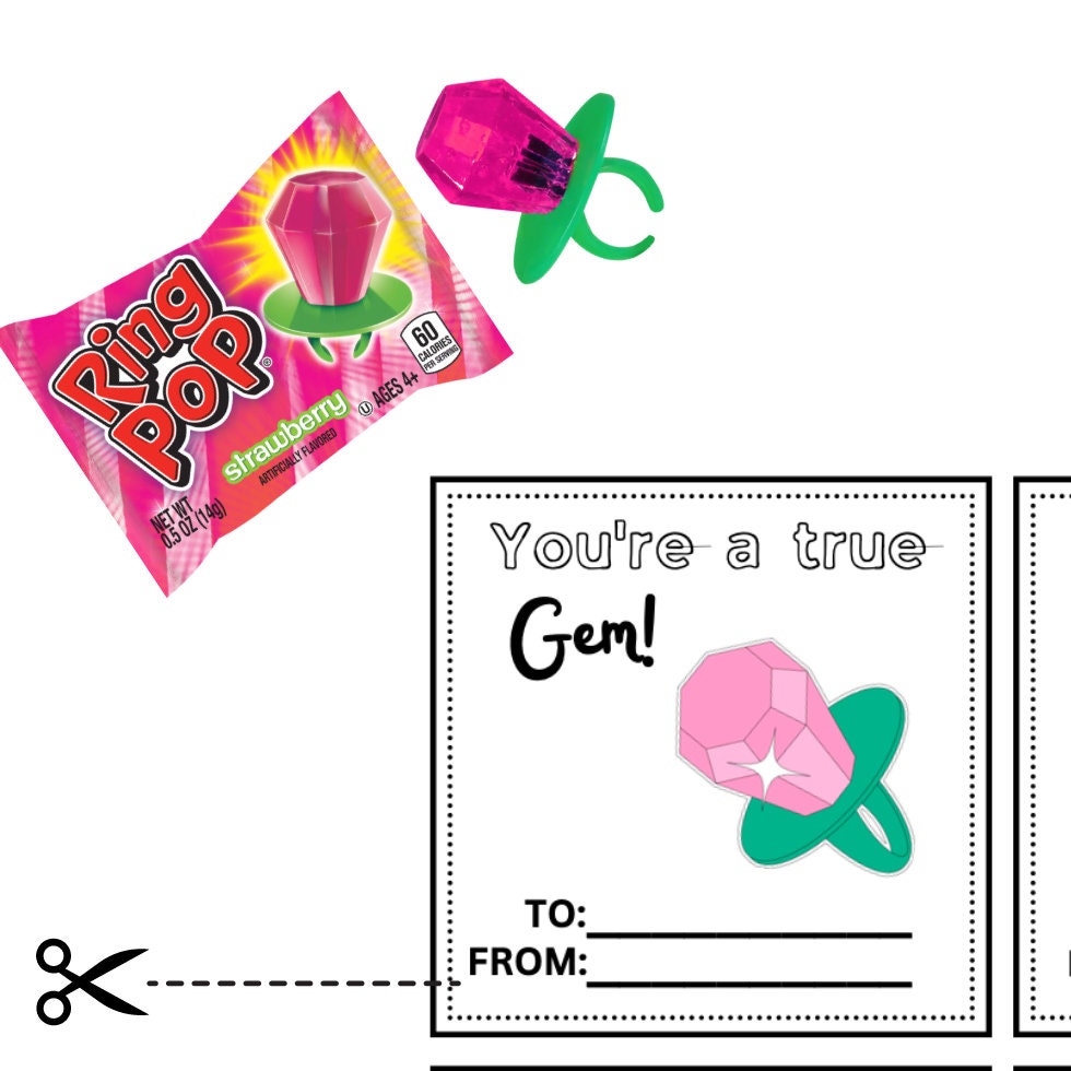 KIDS Printable Valentine Cards Printable Valentines DIY Valentine Class Printable Valentine