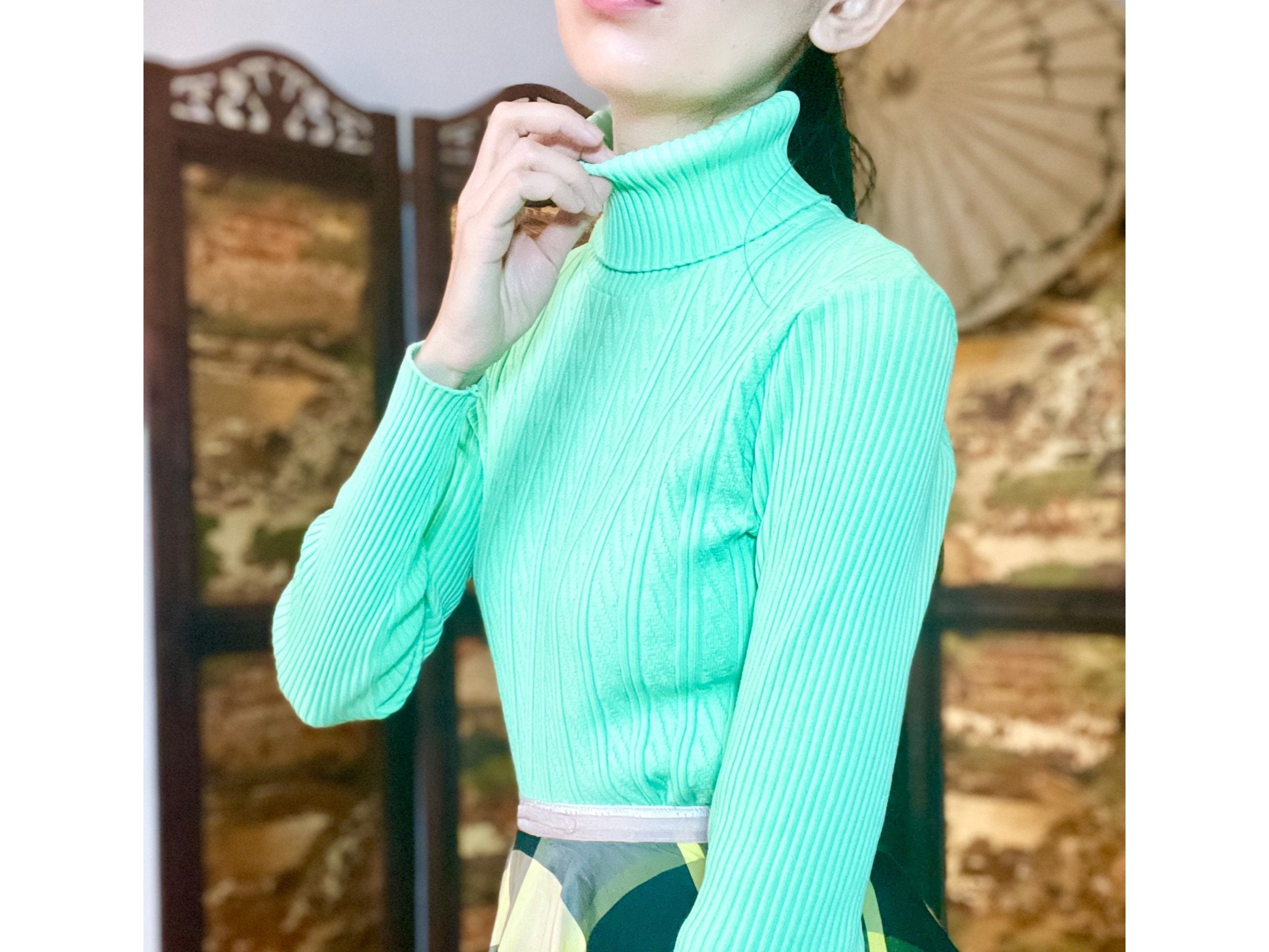 Pull col roulé Amélie ORANGE - Jöwell
