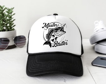 Master Baiter SVG - Digital Download, PUN, funny, trucker hat