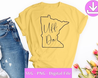 Uff Da - Minnesota - SVG