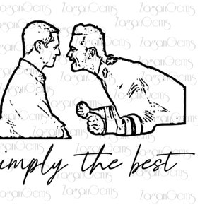 SVG - Simply the Best - David and Patrick - Schitt&#39;s Creek - Cricut - Digital File