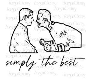 SVG - Simply the Best - David and Patrick - Schitt's Creek - Cricut - Digital File