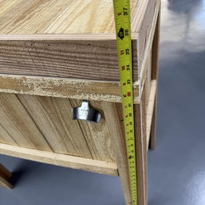 Personalized 48 qt wood cooler. Excellent patio accessory item! NEW DESIGN image 6