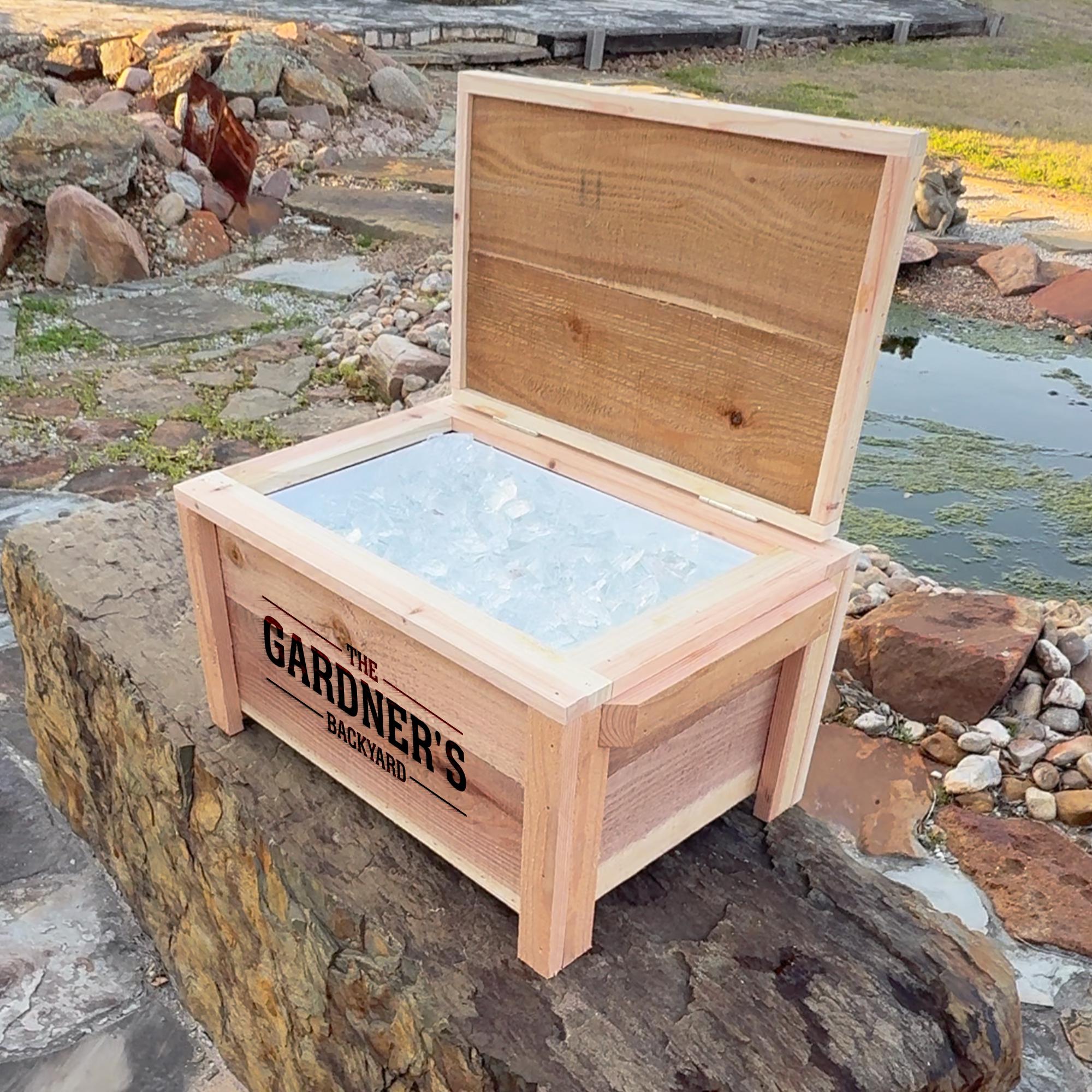 Deck Diy Cool Box Wood Cooler Box Plans Discount