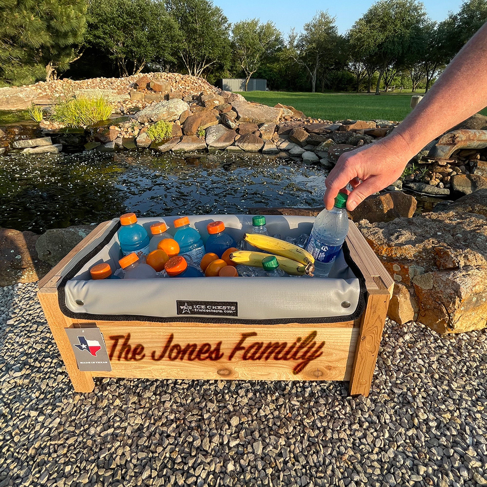 Pool gift for dad makes great poolside personalized cooler Etsy