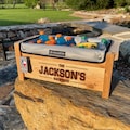 Pool gift for dad makes great poolside personalized cooler!