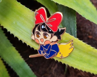 kiki's delivery service enamel pin