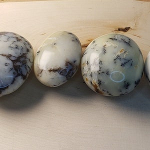Dendritic Palm Stone, Opal Agate Palm Stone