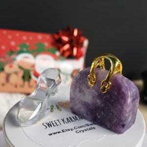 Crystal Purse/Slipper Set, Multiple Types, Crystal Princess slipper and satchel, Princess slipper,  Crystal Gift Set