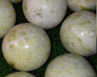 Nephrite Jade Sphere (50-51mm): Natural Crystal Healing