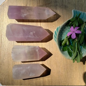 Lavender Fluorite Point, Crystal Point