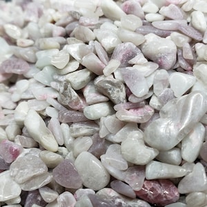 Pink Tourmaline Tumbled Crystal Chips