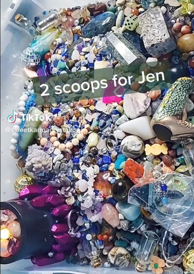 Tik Tok LIVE Generous Crystal Confetti Scoops Well Over 25.00 Etsy