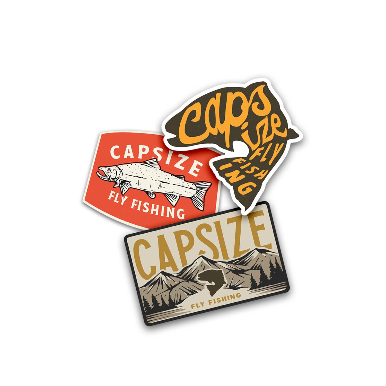 Fish Sticker Pack - Capsize Fly Fishing