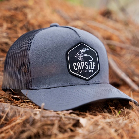 Dry Fly Charcoal Trucker Hat Capsize Fly Fishing -  Canada