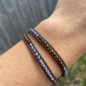 Bohemian Beaded Bracelet, Wrap bracelet, Handmade Wrap bracelet, Choker, Boho Bracelet, Wrap Bracelet