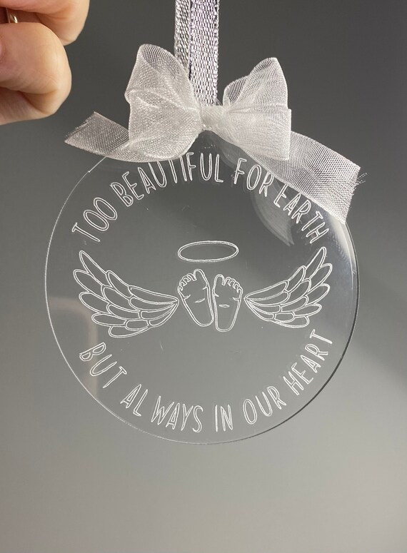 Baby loss sale bauble