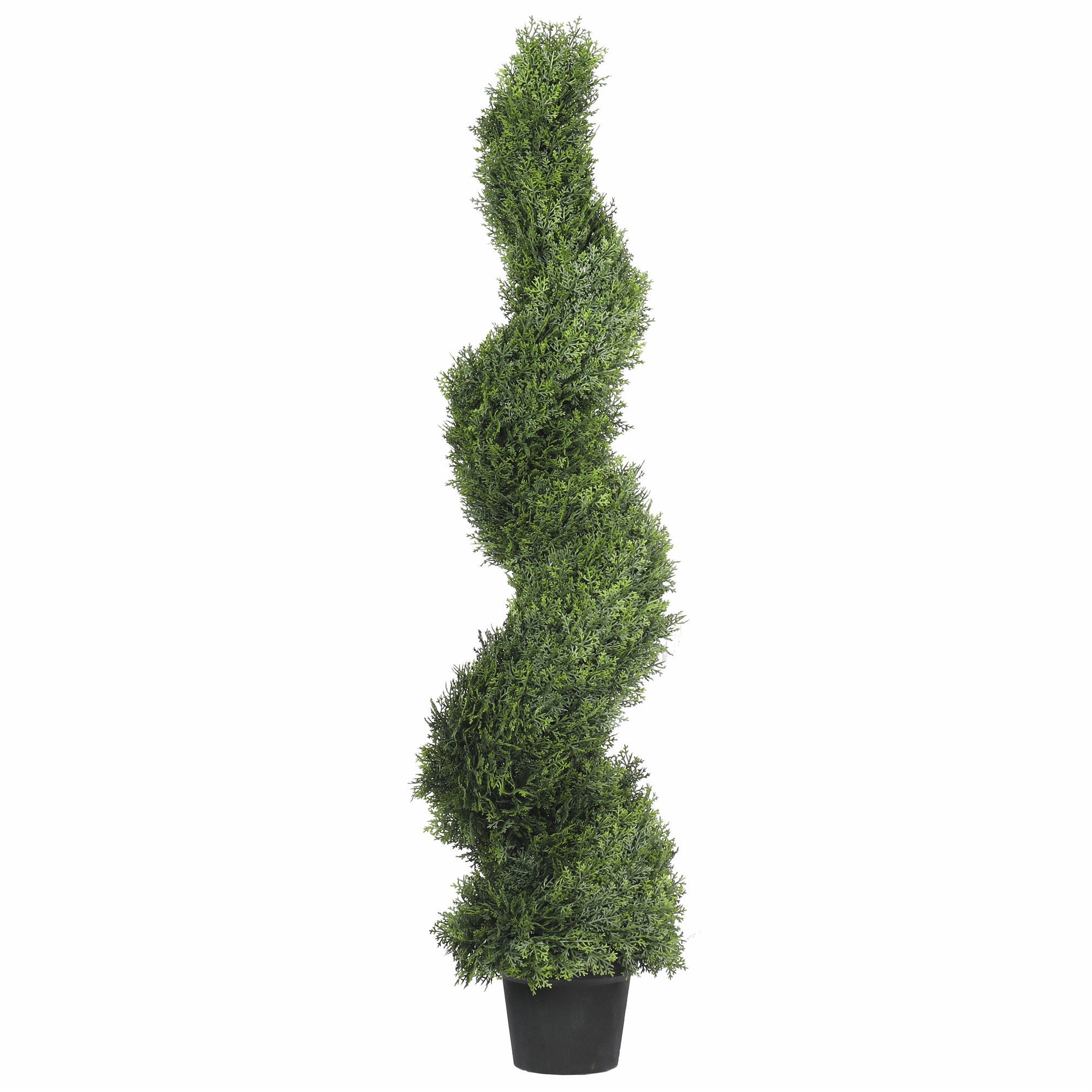 Artificial Cypress Cedar Spiral Tree Outdoor UV Resistant Etsy UK