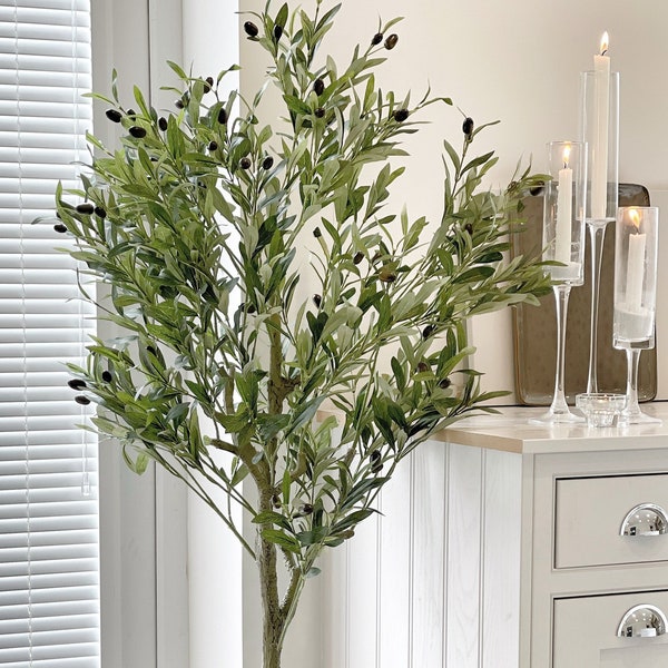 Artificial Olive Tree - 1.5m - Faux Indoor Olive Tree