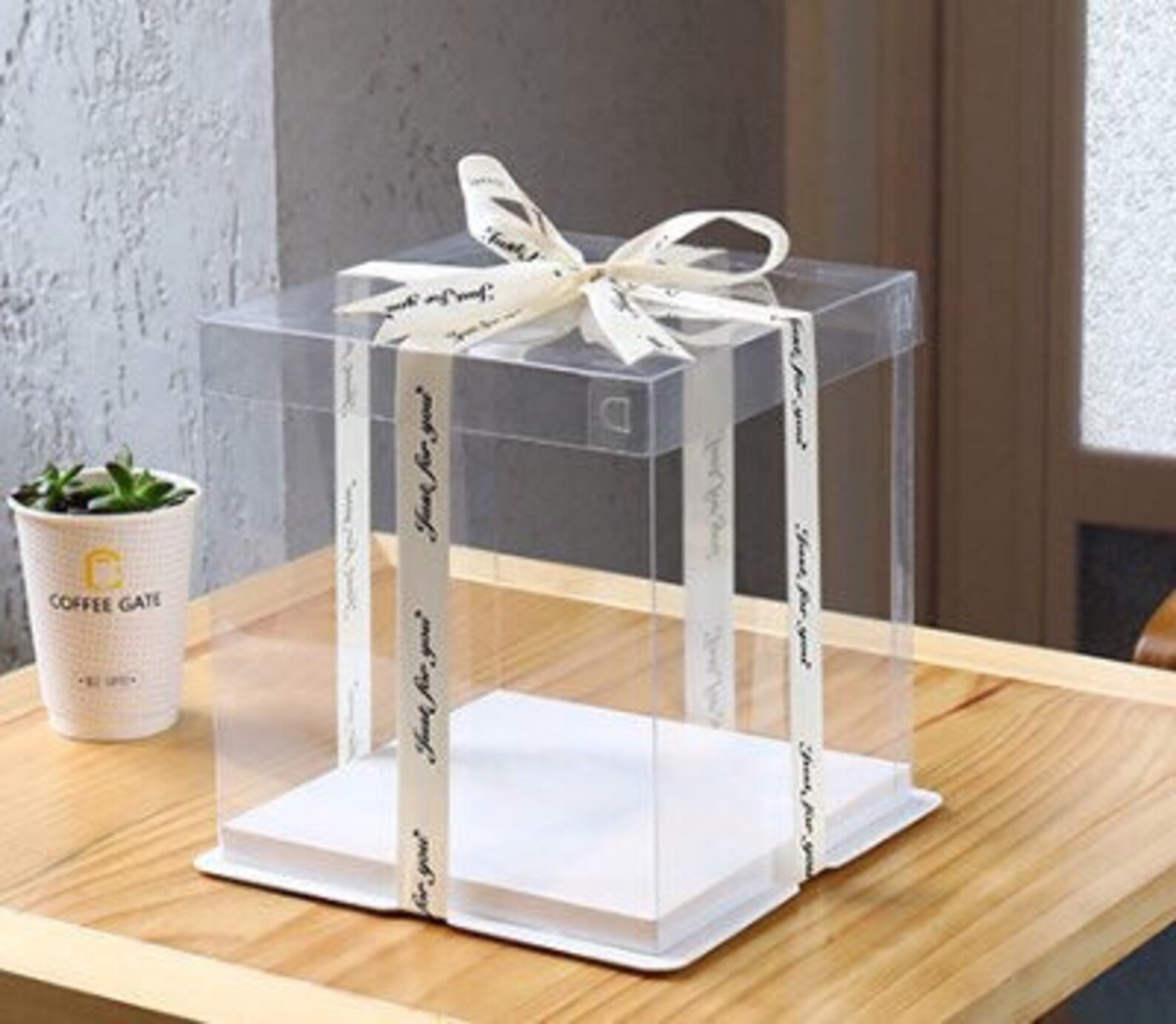Clear Box for Cakes Decorating gifts and every special Etsy