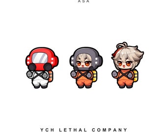 YCH Lethal Company Dance Party Animated Emote