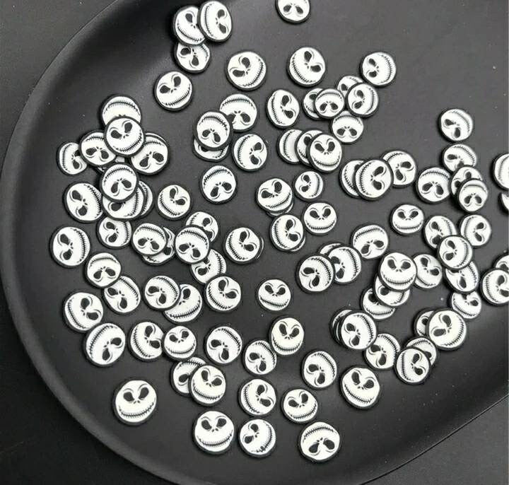 Jack skellington polymer clay slices nightmare before christmas gothic