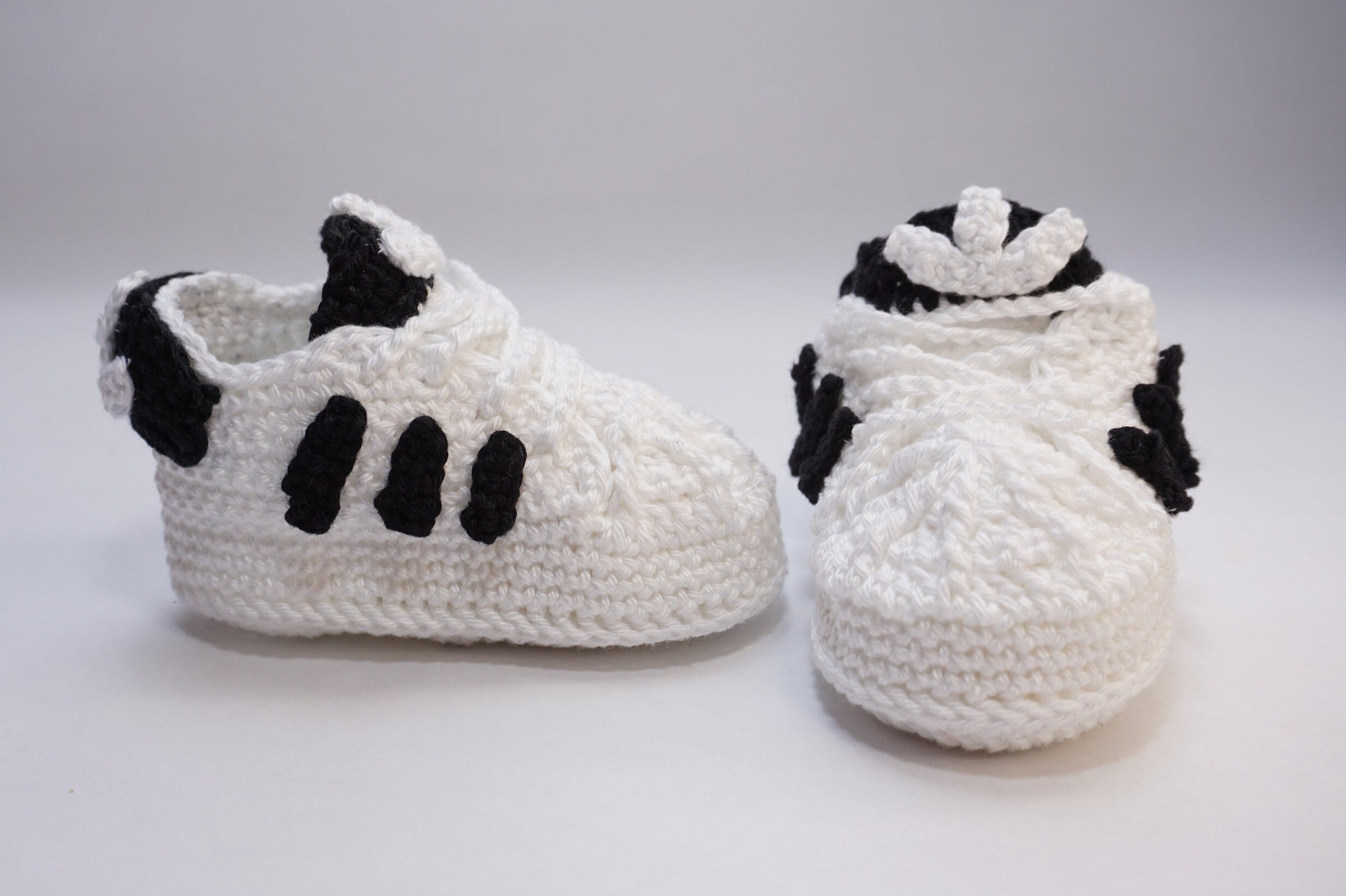 Pattern Babysneaker Baby Booties Crochet -