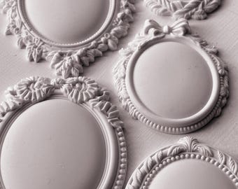 Vintage Brooches IOD décor mould 6 x 10 - by Iron Orchid Designs - New Release