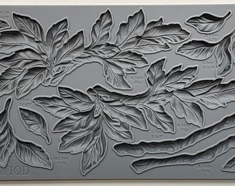 Viridis IOD décor mould 6 x 10 - by Iron Orchid Designs - New Release