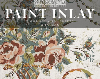 Chateau IOD Paint Inlay by Iron Orchid Design