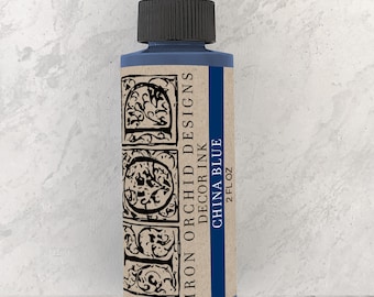 IOD Decor Ink China Blue by Iron Orchid Designs