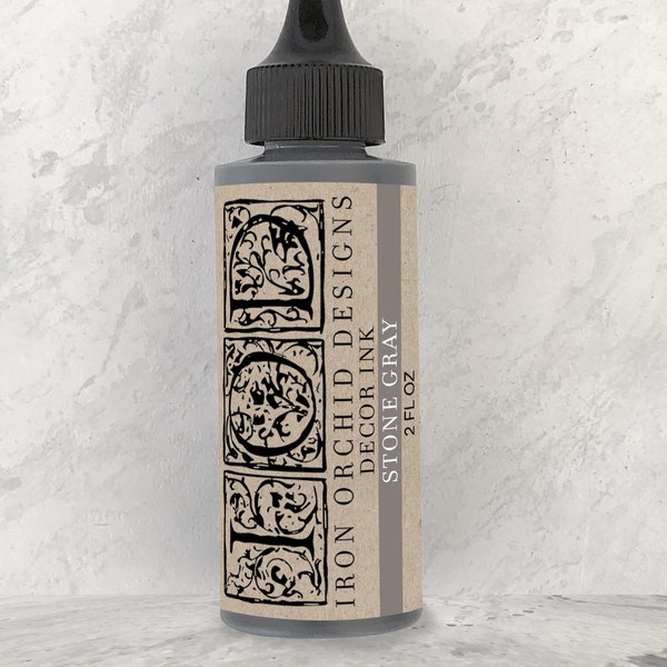 IOD Decor Ink Stone Gray by Iron Orchid Designs