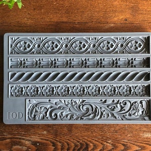 Trimmings 2 IOD décor mould 6 x 10 by Iron Orchid Designs image 2