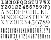Letterpress 12 x 12 IOD stamp - by Iron Orchid Designs